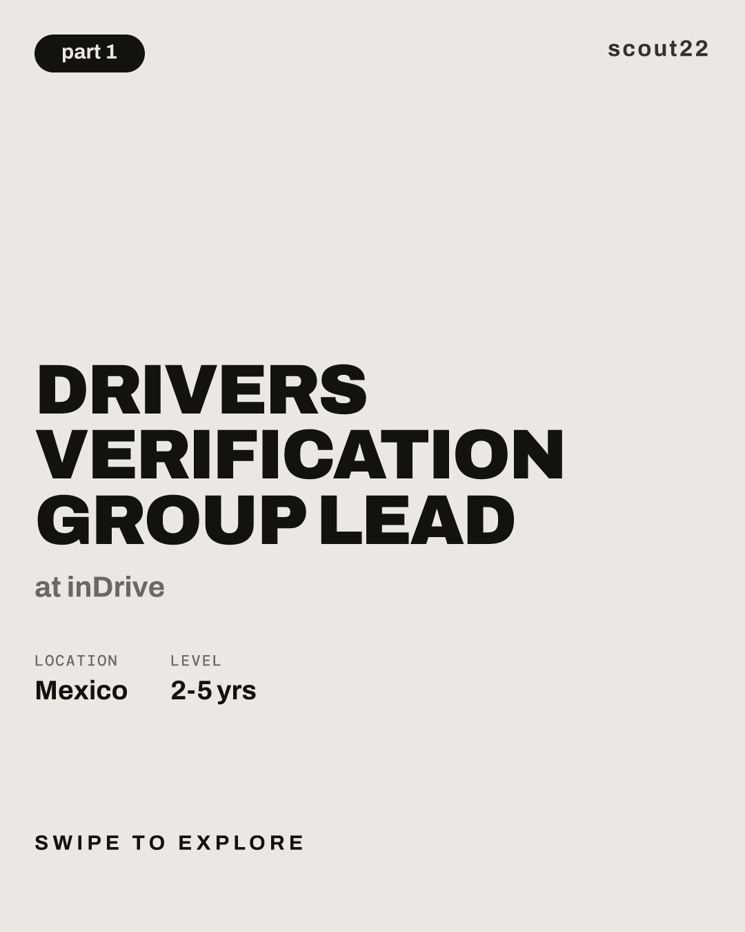 Drivers Verification Group Lead at inDrive
