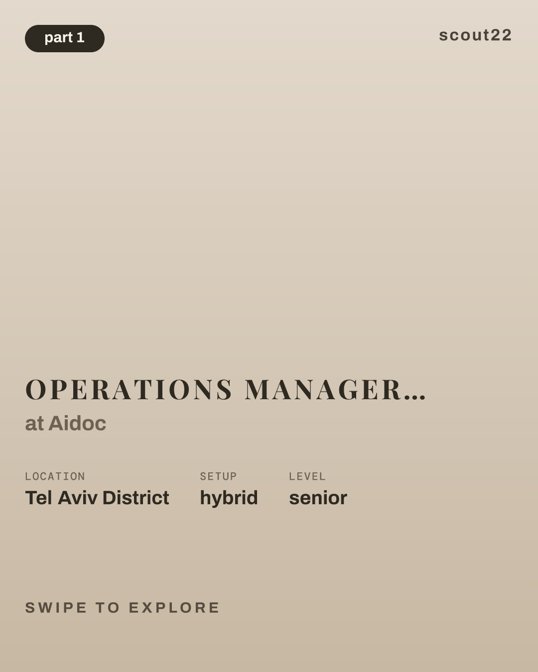 Operations Manager - Radiology and Clinical Operations at Aidoc