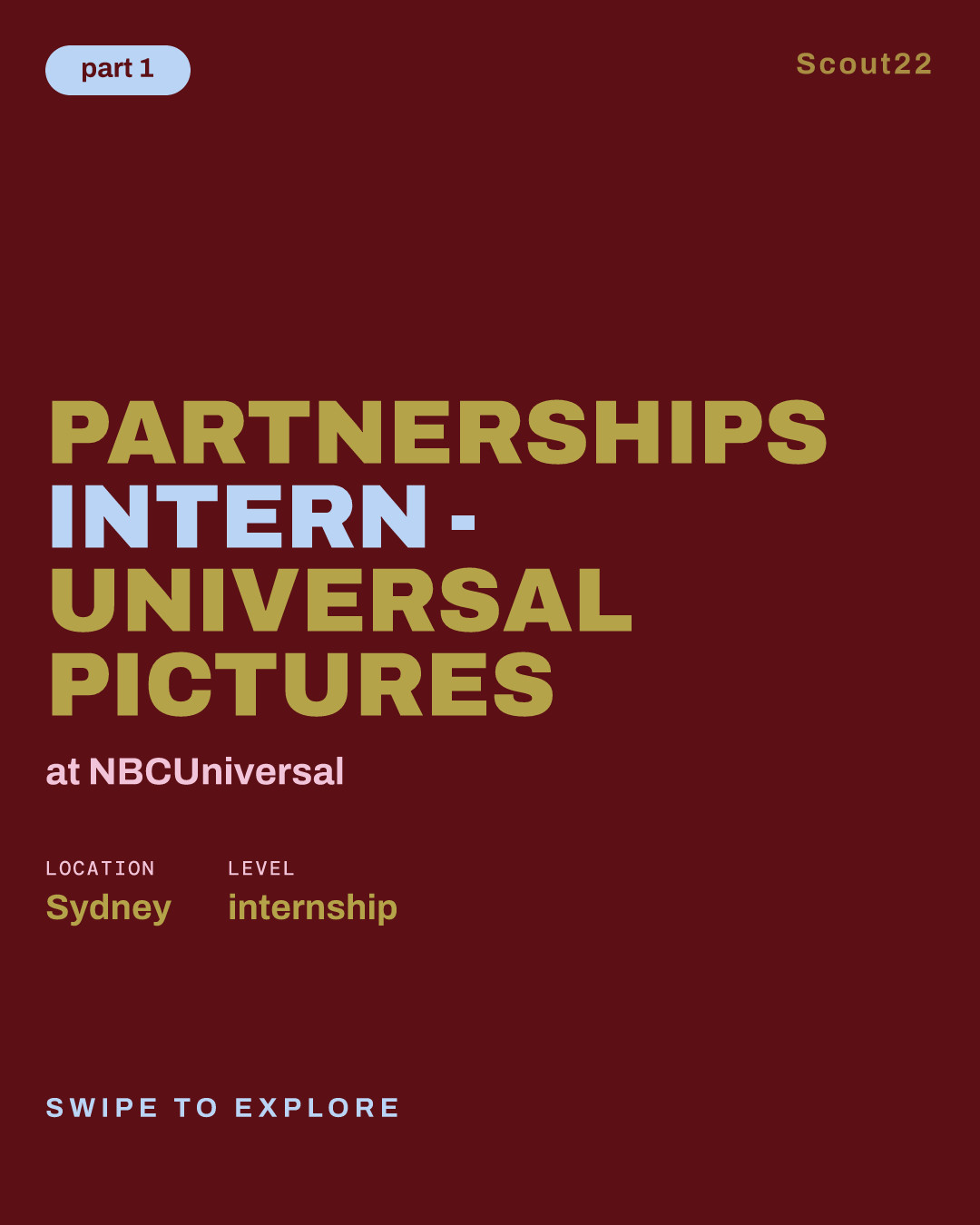 Partnerships Intern - Universal Pictures at NBCUniversal