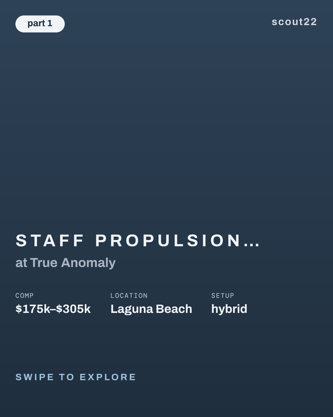 Staff Propulsion Analyst, Engine Performance at True Anomaly