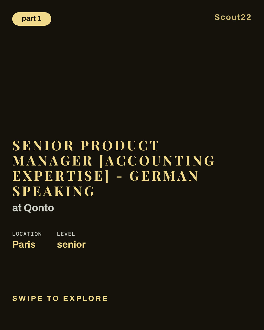 Senior Product Manager [Accounting expertise] - German speaking 🇩🇪 at Qonto