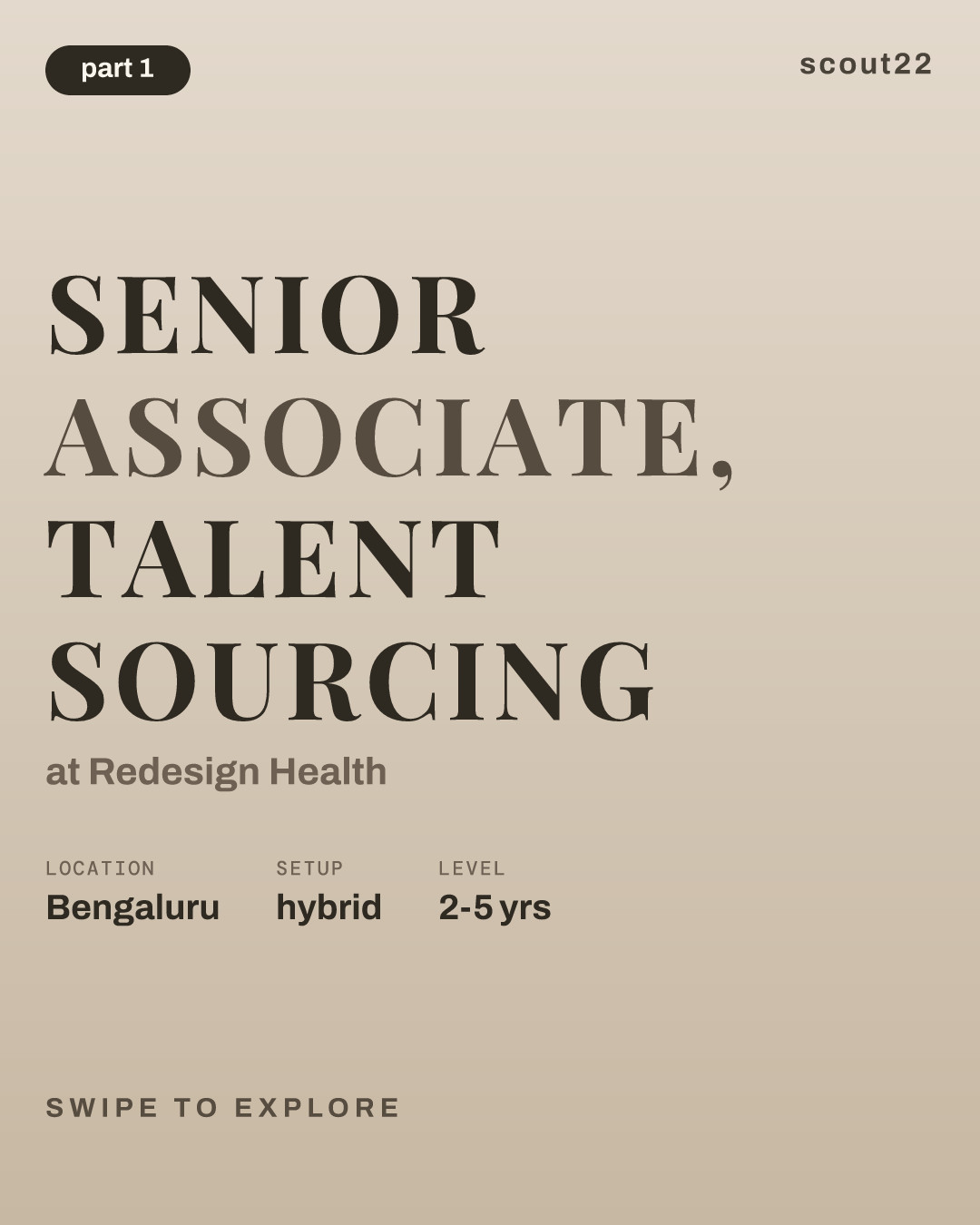 Senior Associate, Talent Sourcing at Redesign Health