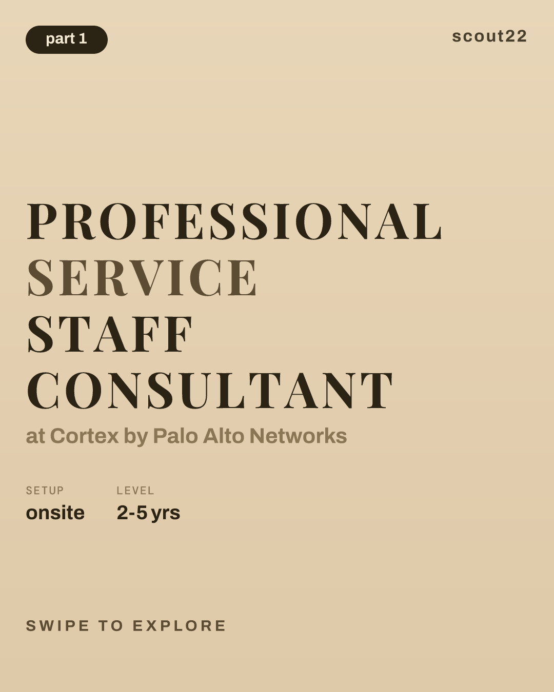 Professional Service Staff Consultant at Cortex by Palo Alto Networks