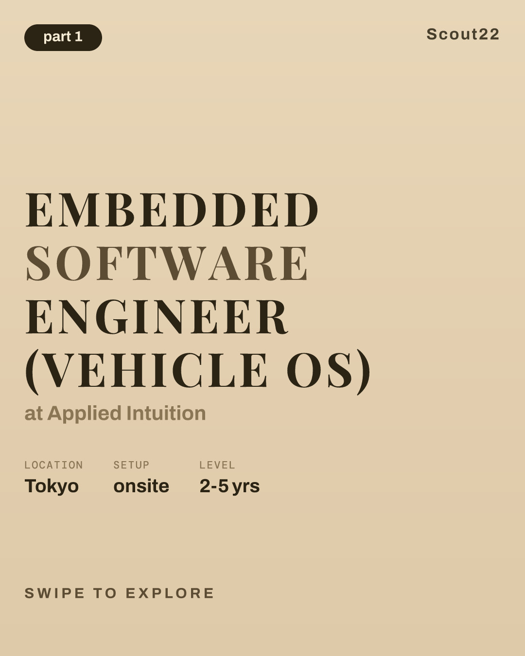 Embedded Software Engineer (Vehicle OS) at Applied Intuition