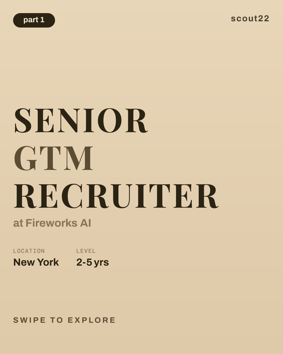 Senior GTM Recruiter at Fireworks AI
