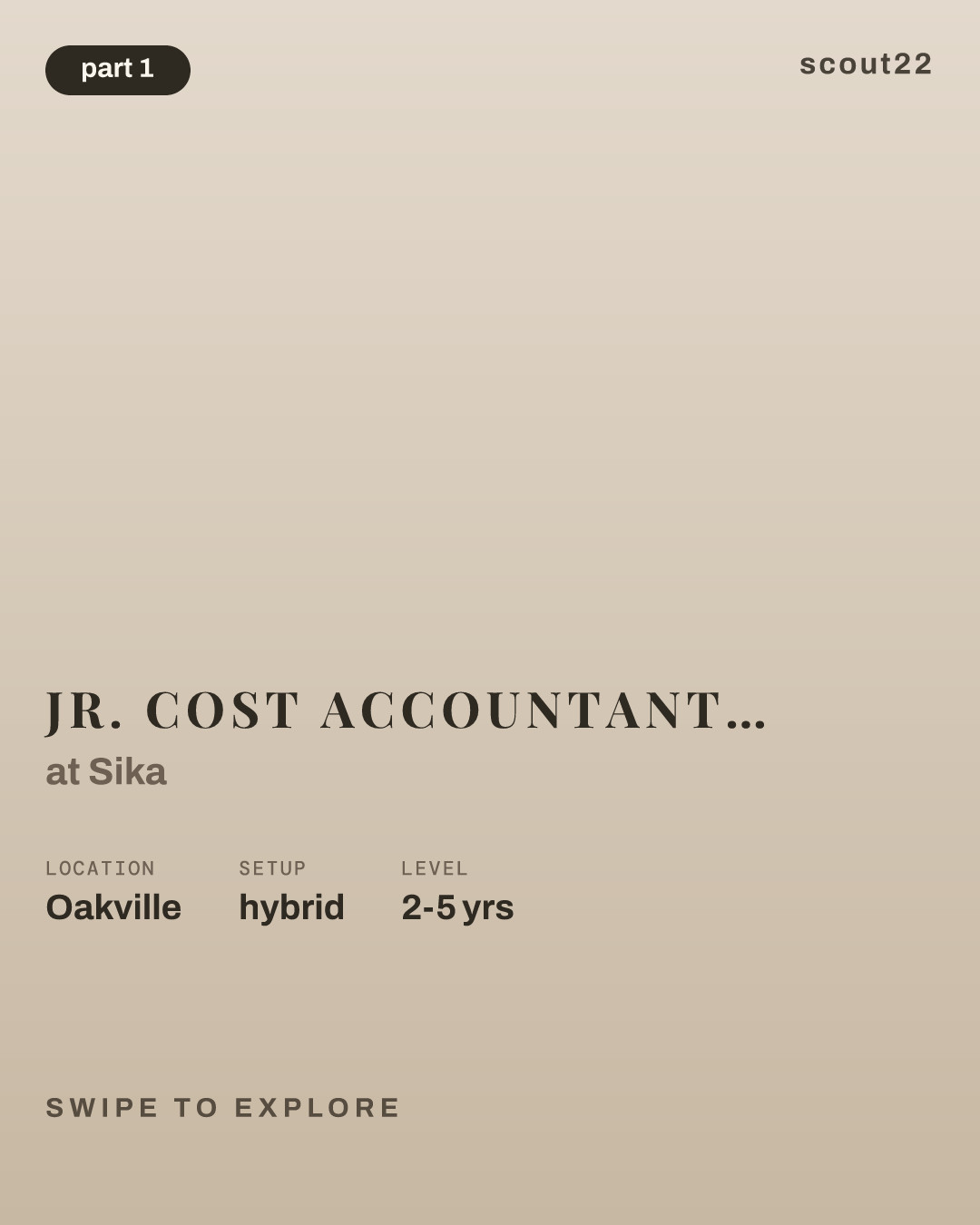 JR. COST ACCOUNTANT AND MATERIAL DATA COORDINATOR at Sika