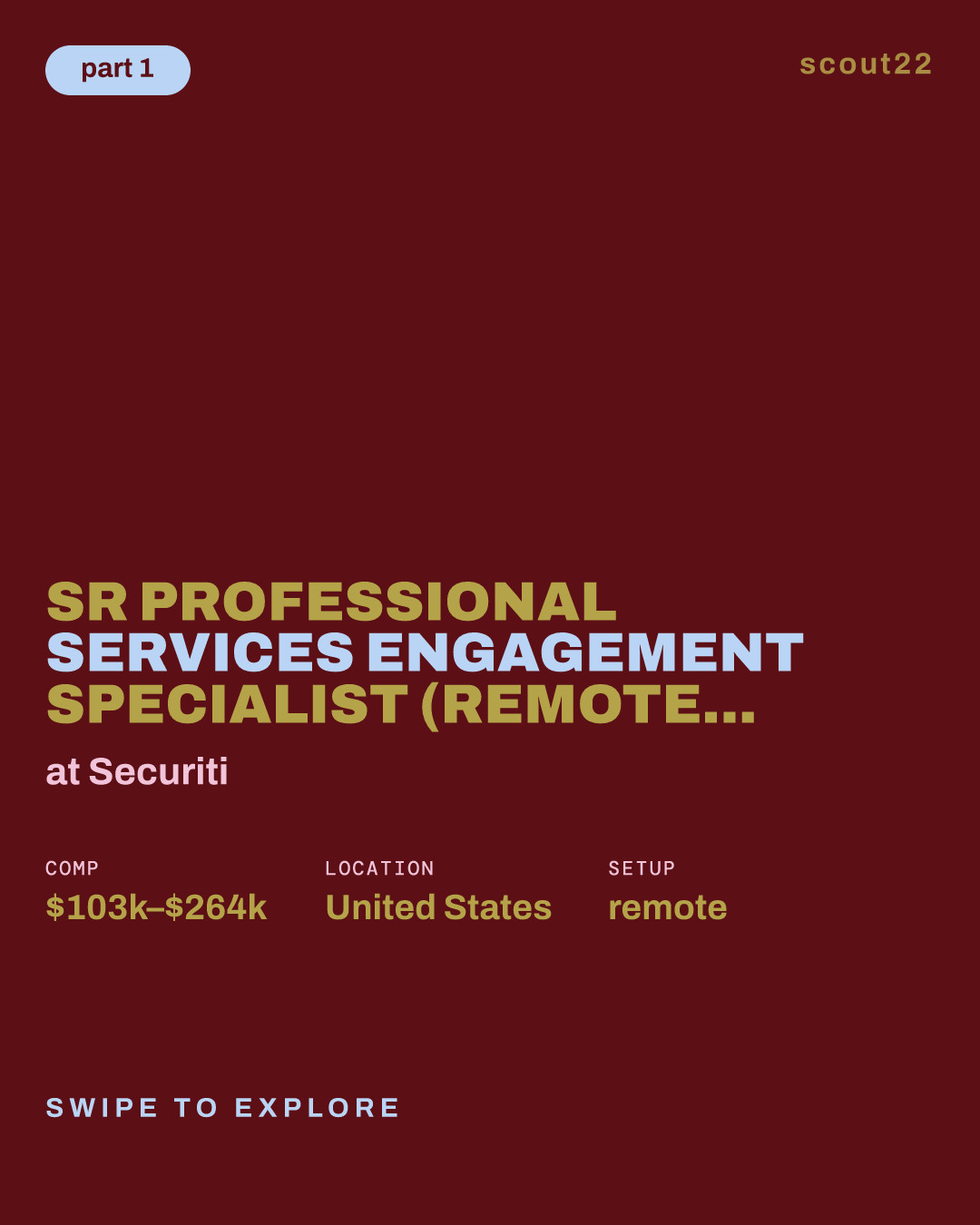 Sr Professional Services Engagement Specialist (Remote: US) at Securiti