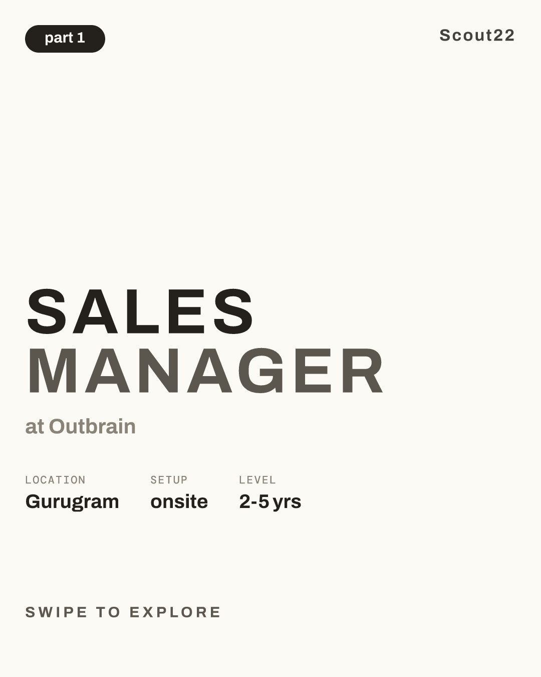 Sales Manager at Outbrain