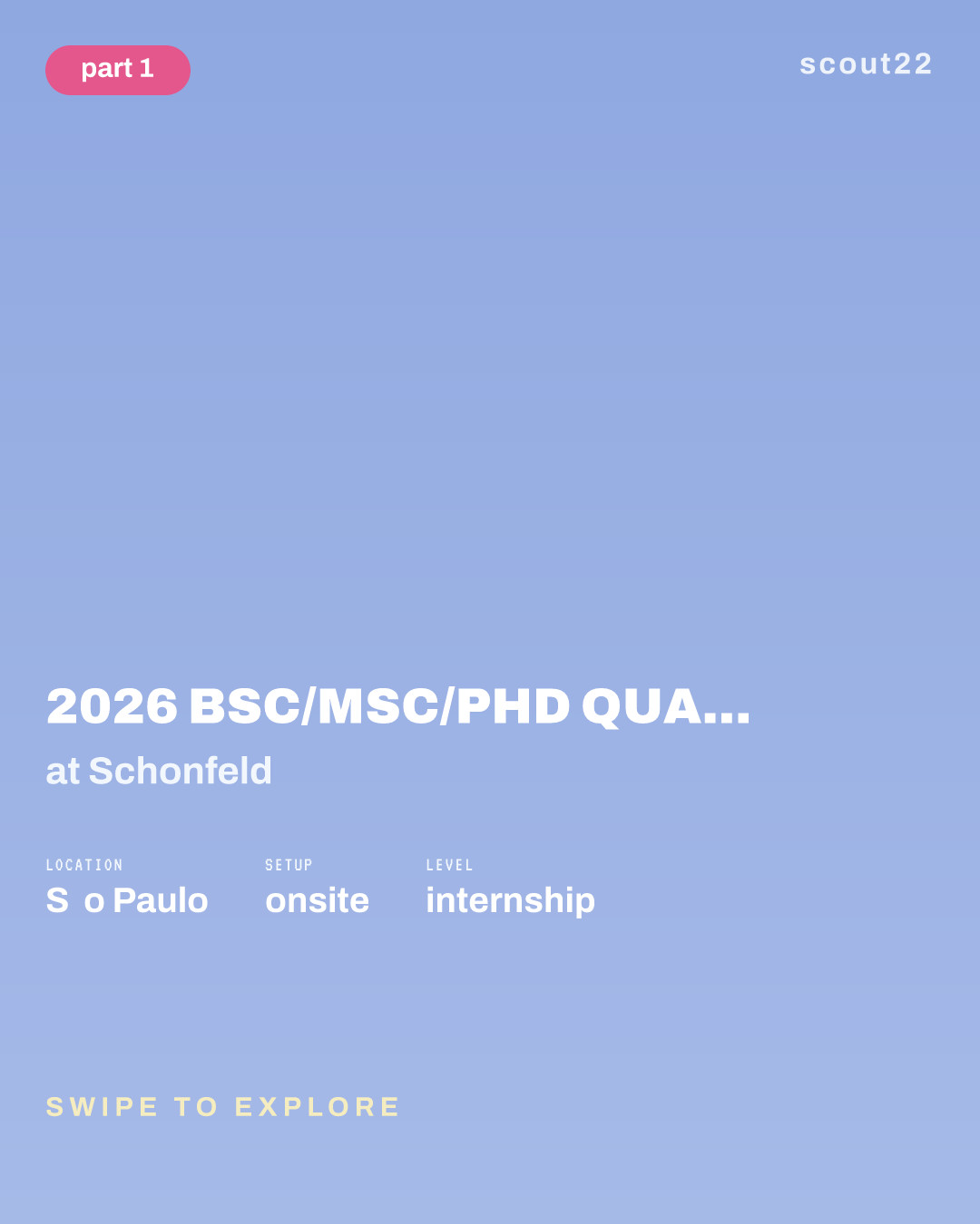 2026 BSc/MSc/PhD Quantitative Research/Strat Internship at Schonfeld