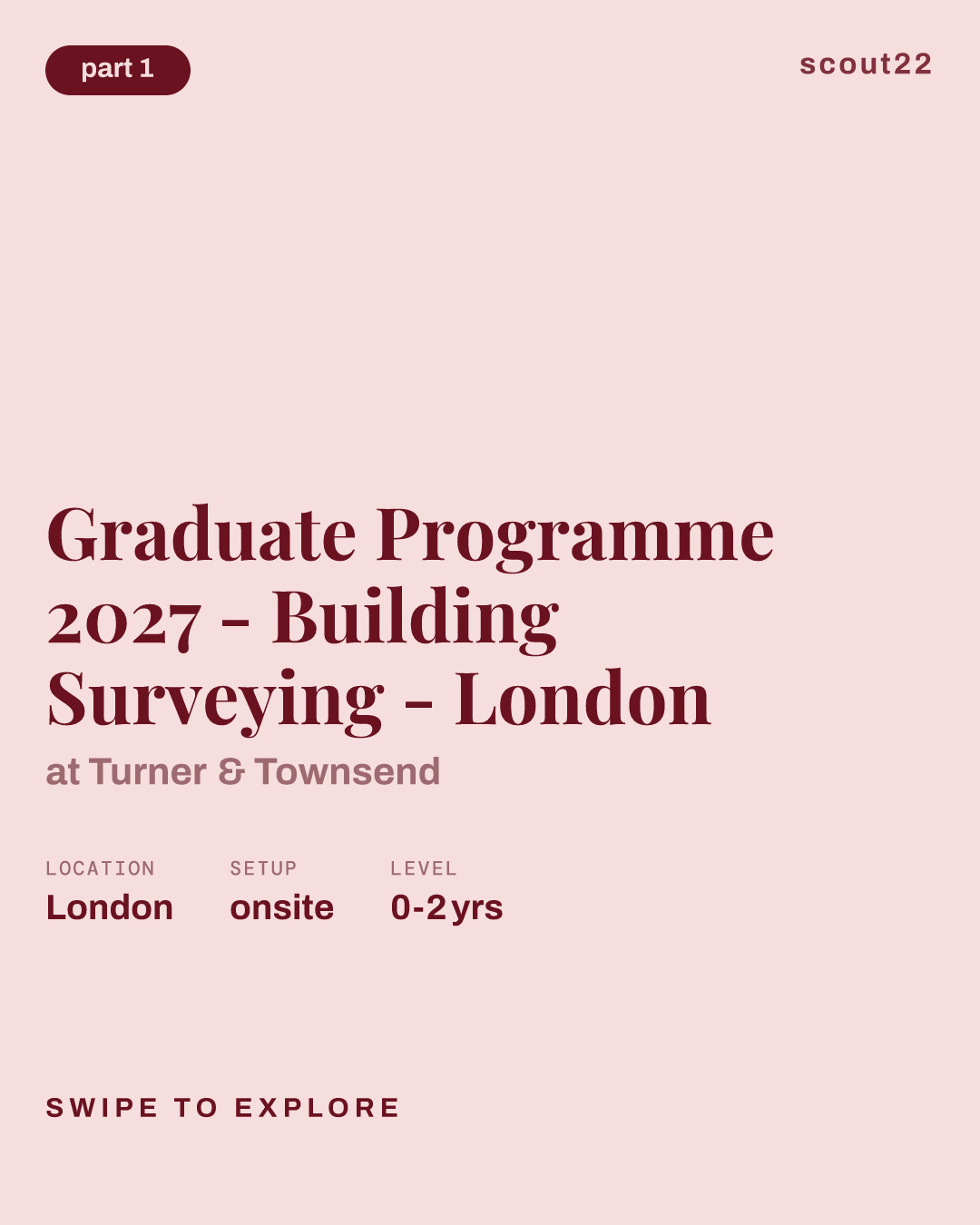 Graduate Programme 2027 - Building Surveying - London at Turner & Townsend