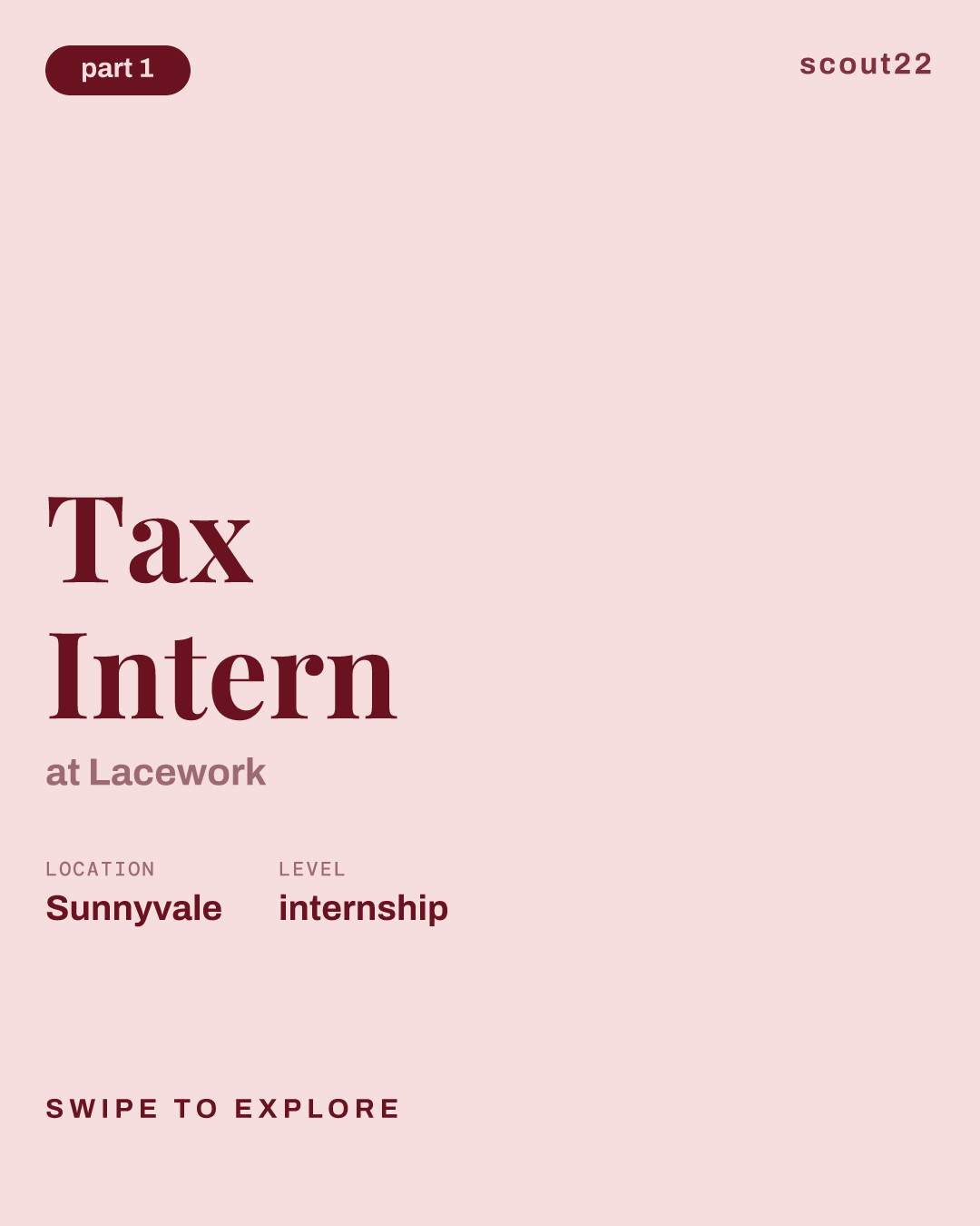 Tax Intern at Lacework