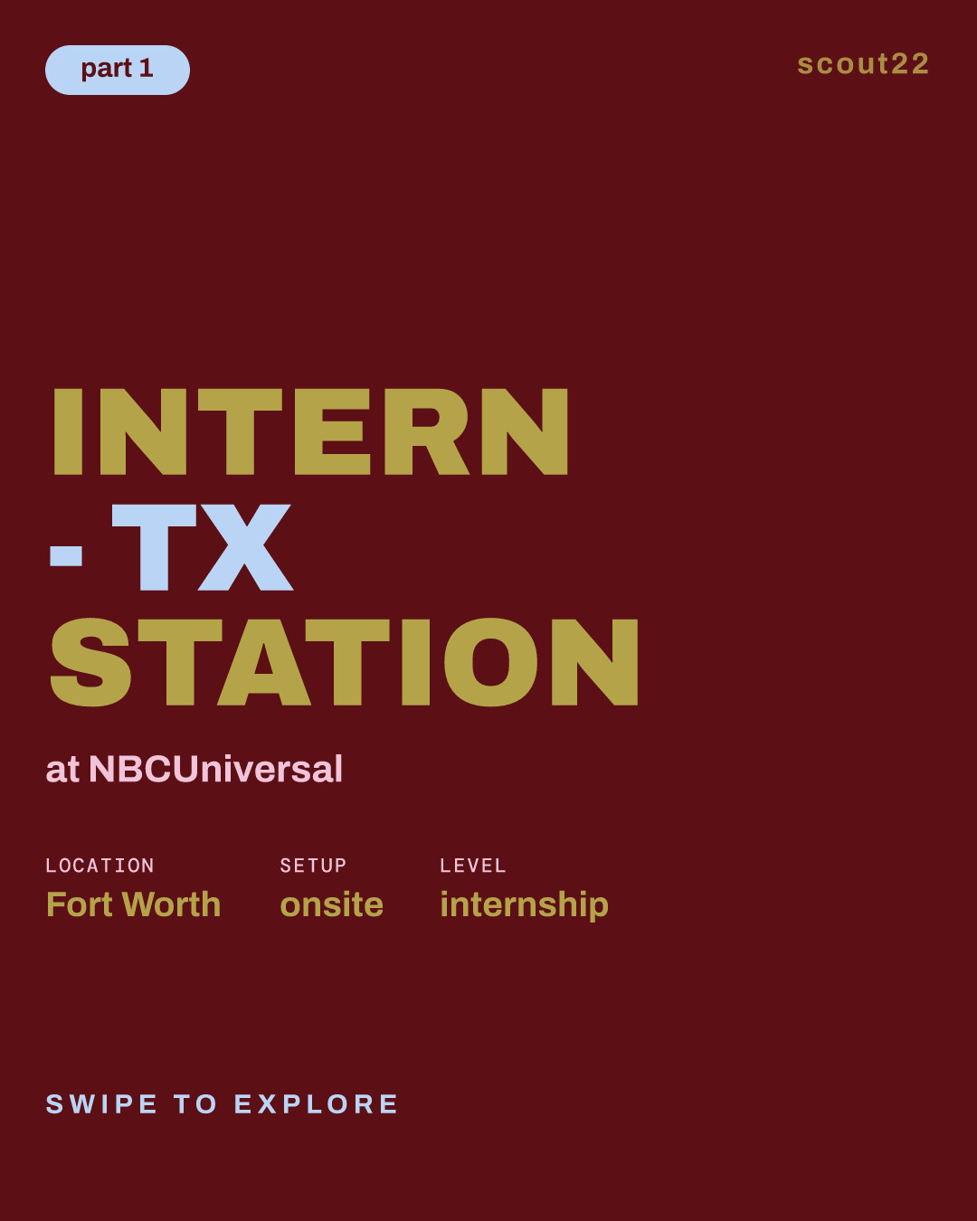 Intern - TX Station at NBCUniversal