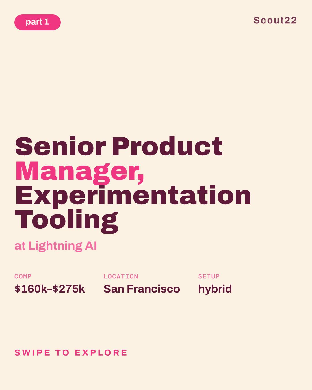 Senior Product Manager, Experimentation Tooling at Lightning AI