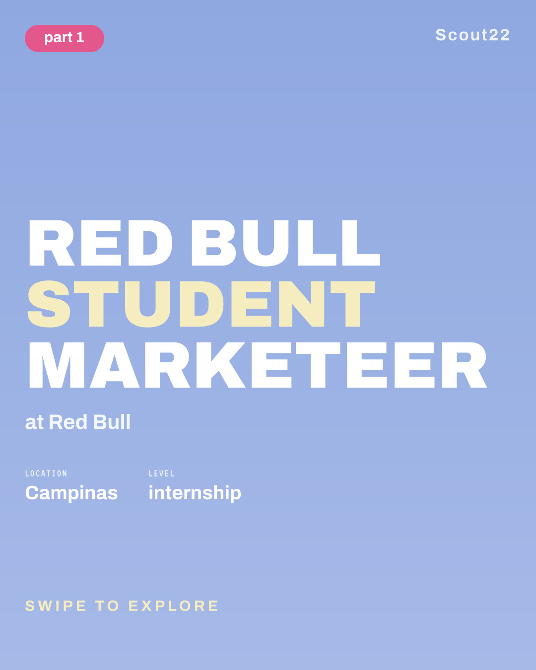 Red Bull Student Marketeer at Red Bull