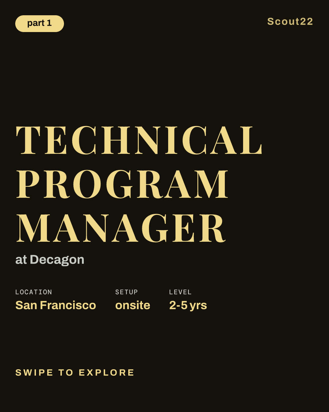 Technical Program Manager at Decagon