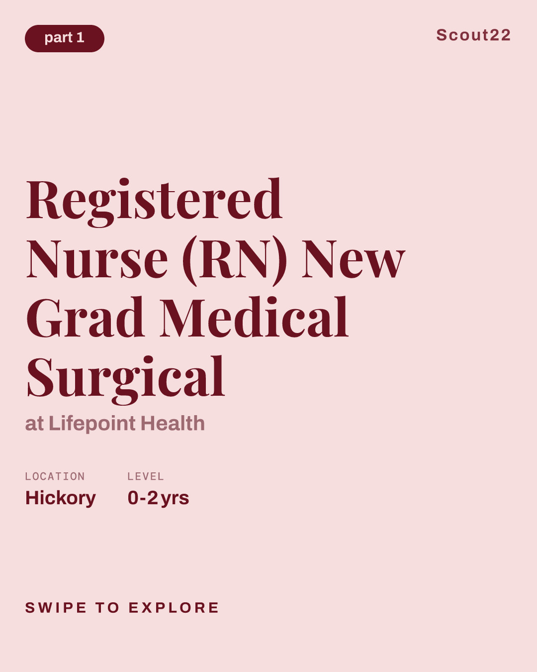 Registered Nurse (RN) New Grad Medical Surgical at Lifepoint Health