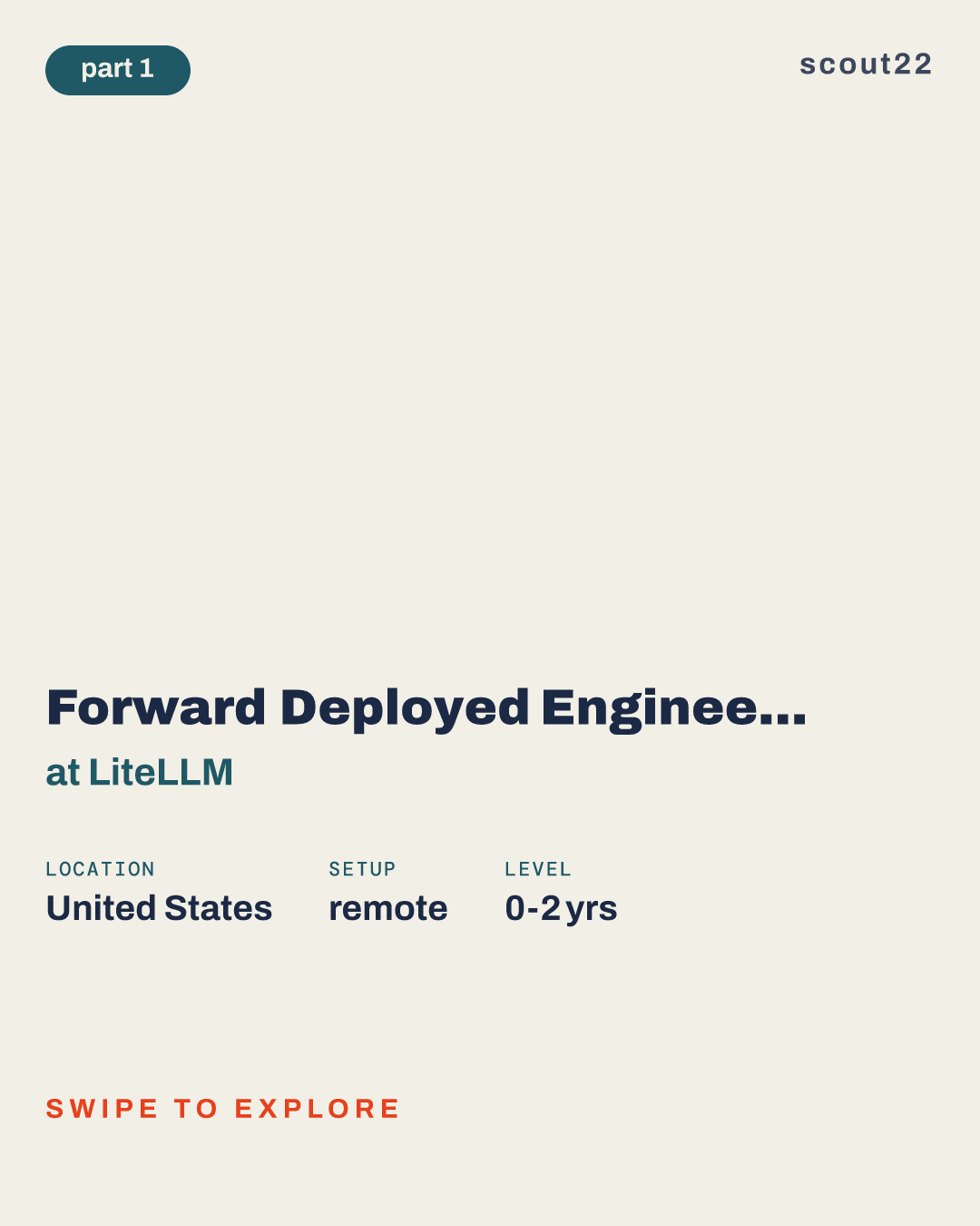 Forward Deployed Engineer (New Grad) at LiteLLM