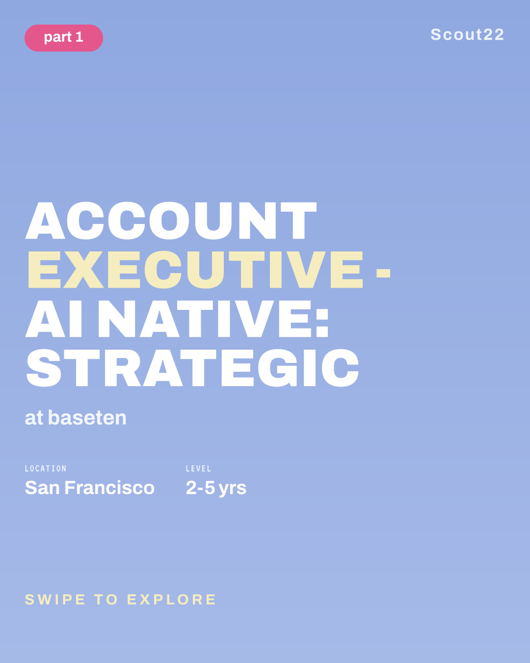 Account Executive - AI Native: Strategic at baseten