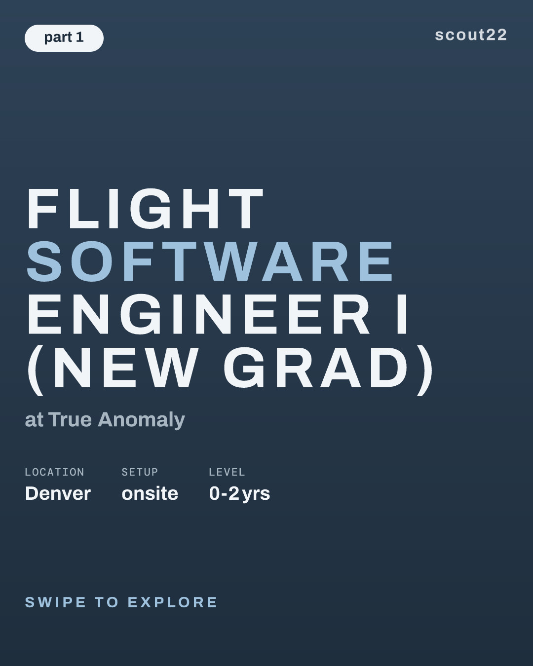 Flight Software Engineer I (New Grad) at True Anomaly