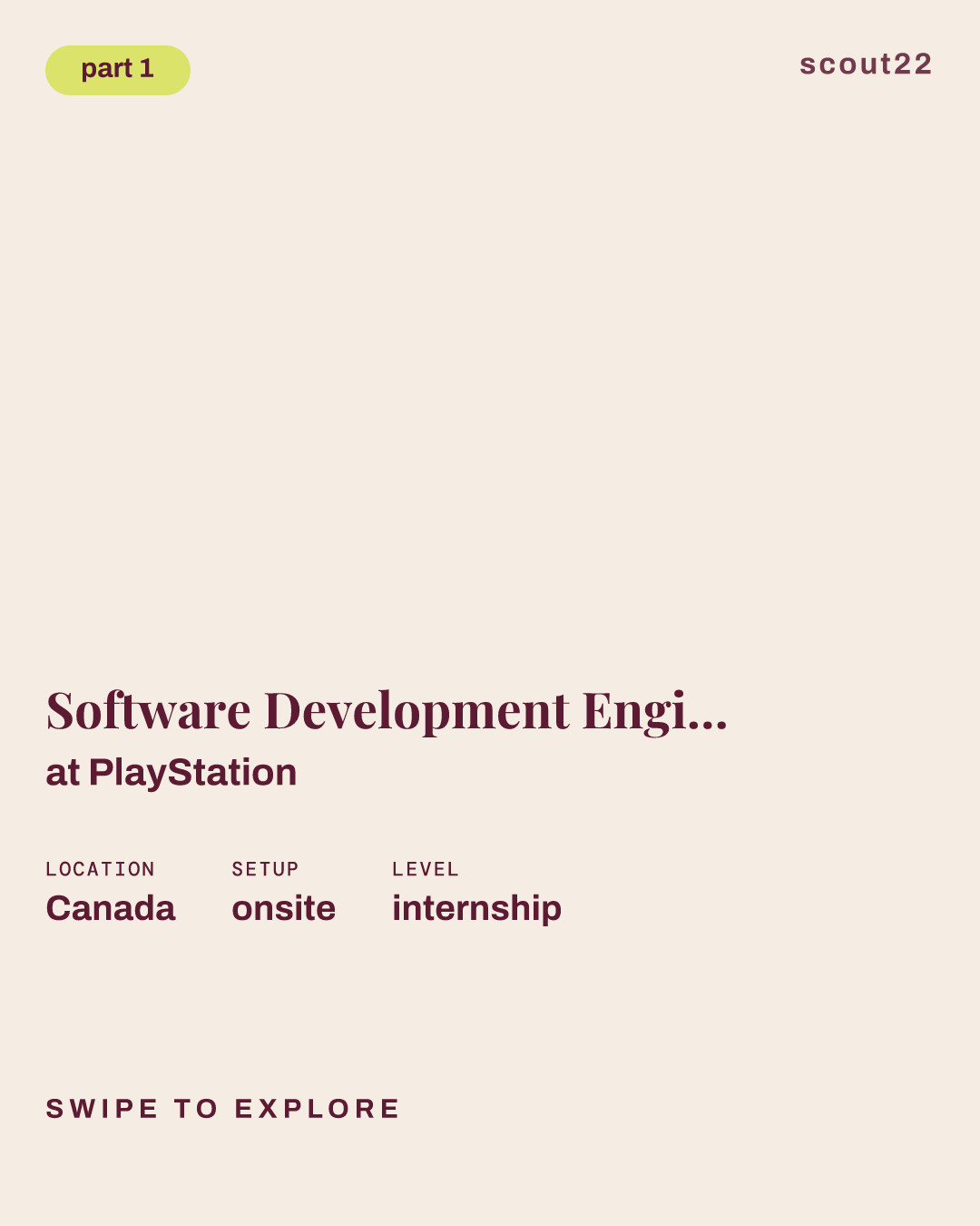 Software Development Engineer in Test - Backend Co-op at PlayStation