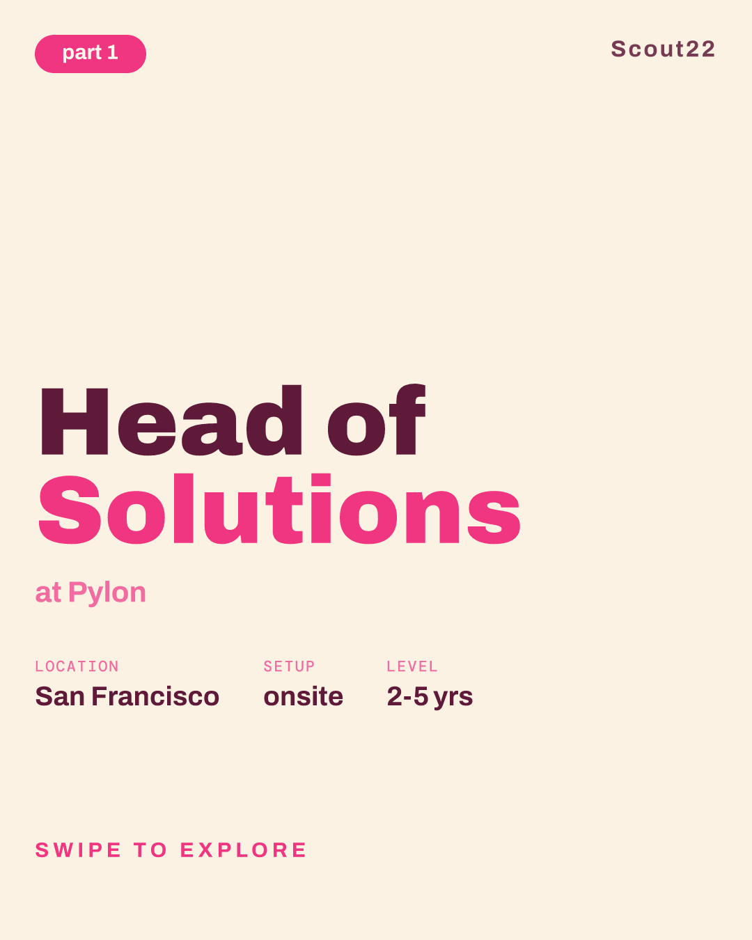 Head of Solutions at Pylon