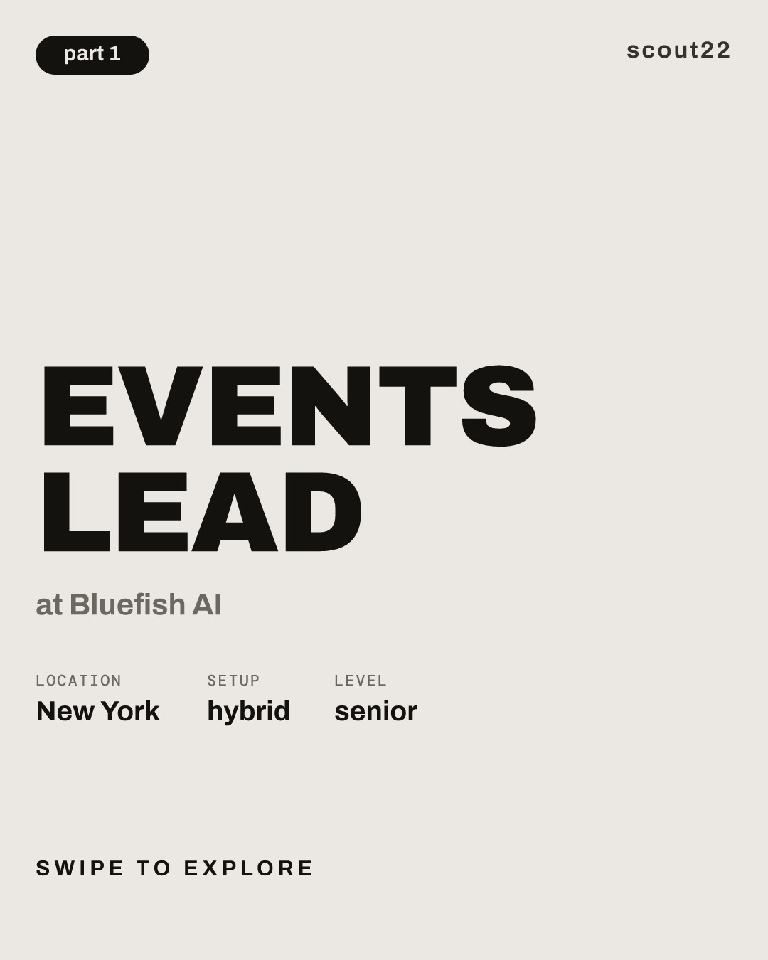 Events Lead at Bluefish AI