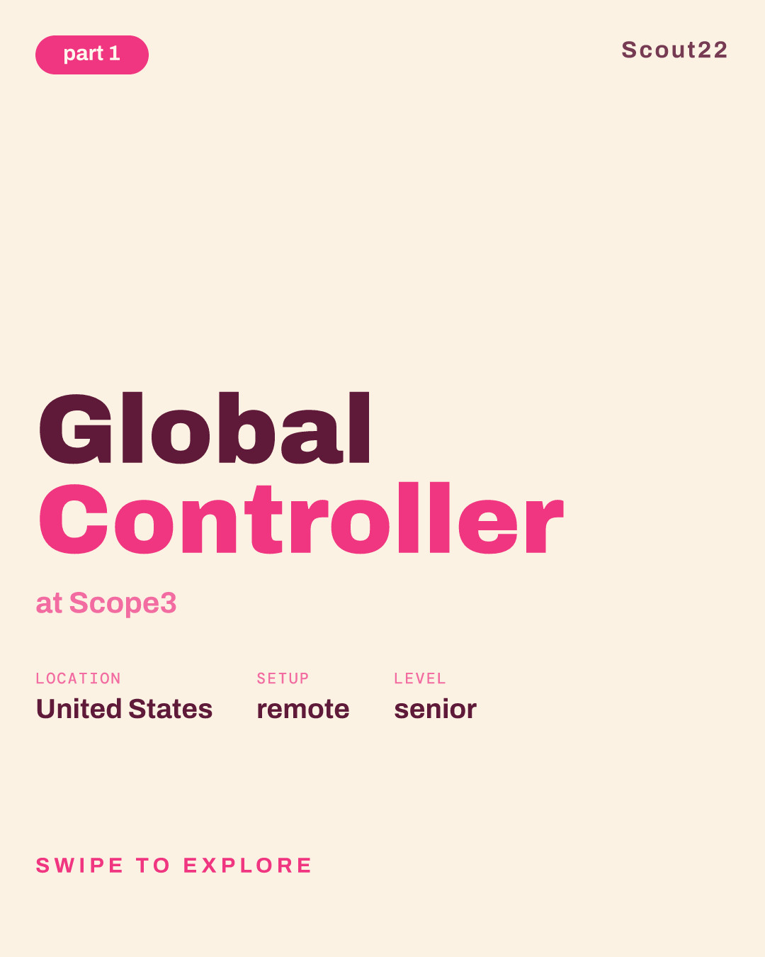 Global Controller at Scope3