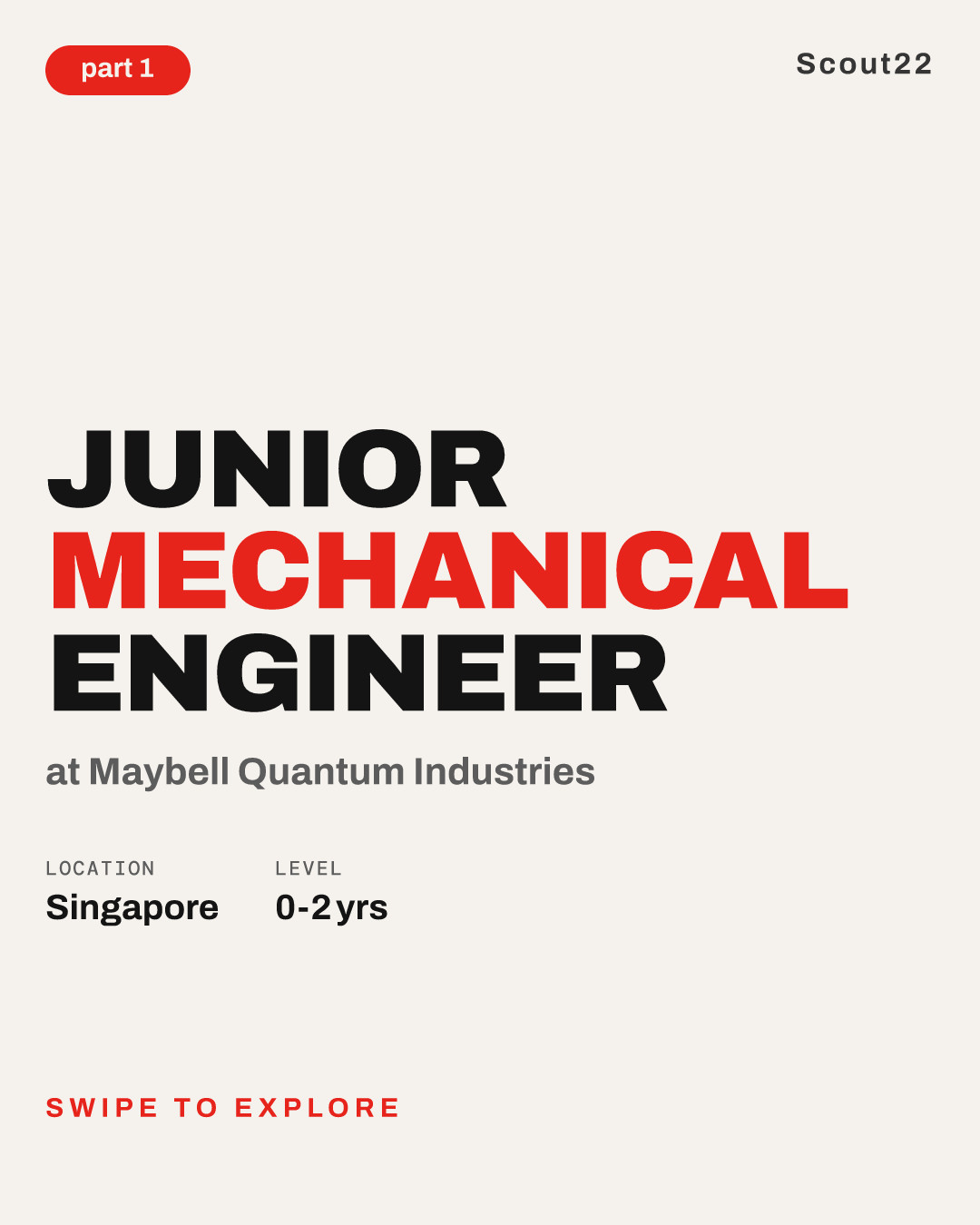 Junior Mechanical Engineer at Maybell Quantum Industries
