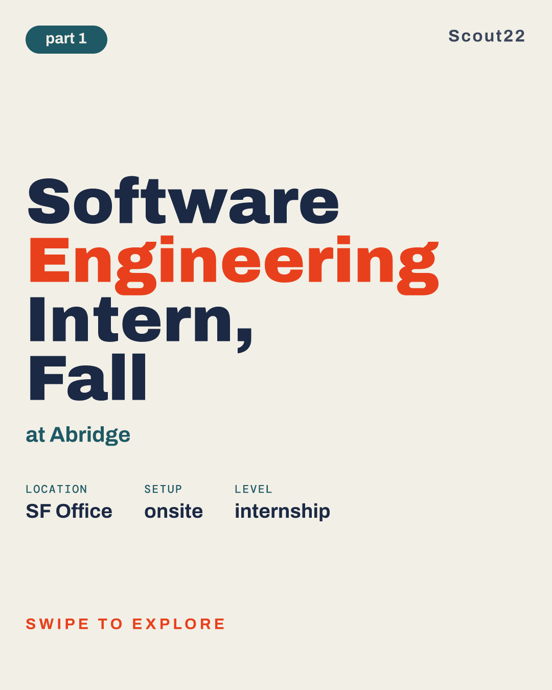 Software Engineering Intern, Fall at Abridge