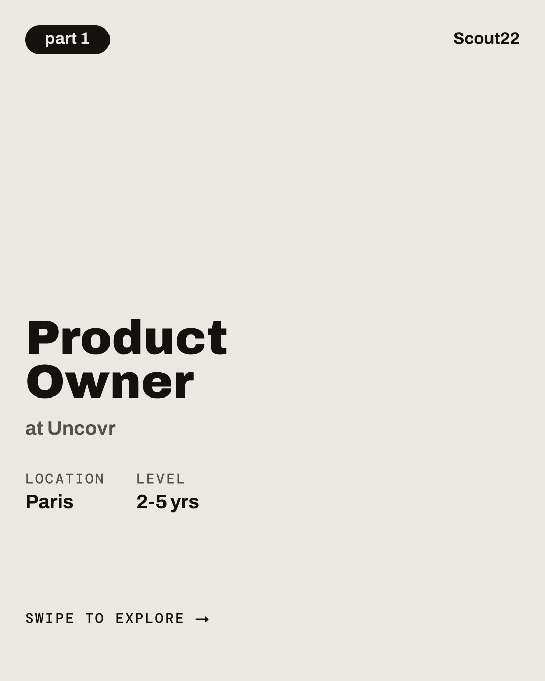 Product Owner at Uncovr