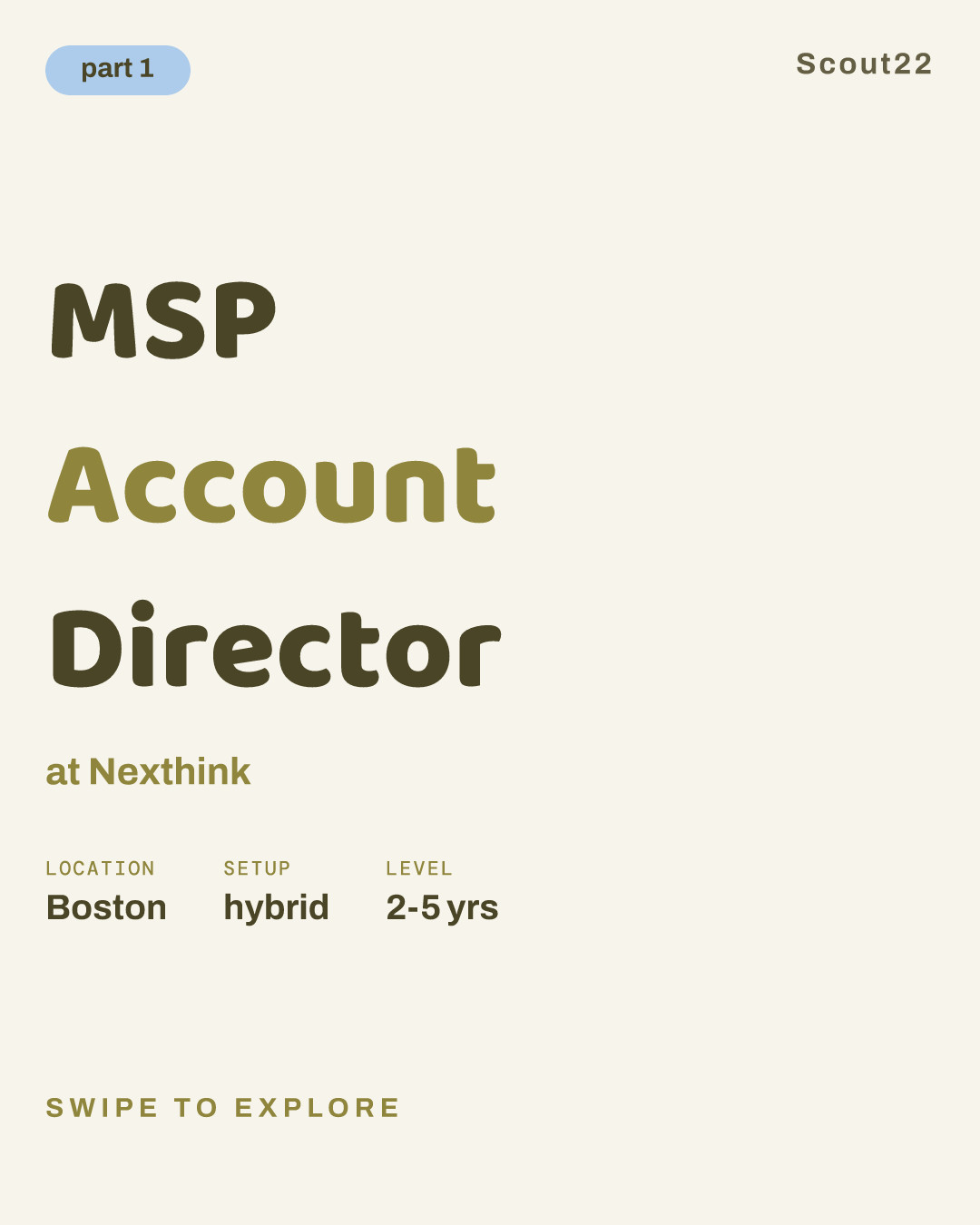 MSP Account Director at Nexthink