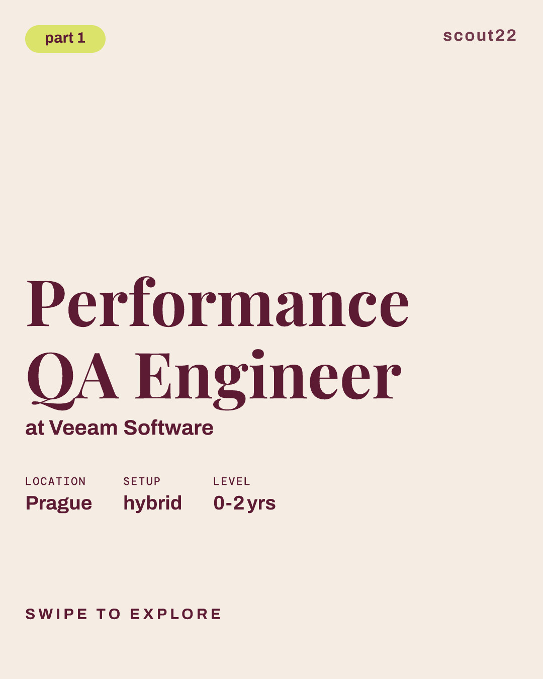 Performance QA Engineer at Veeam Software