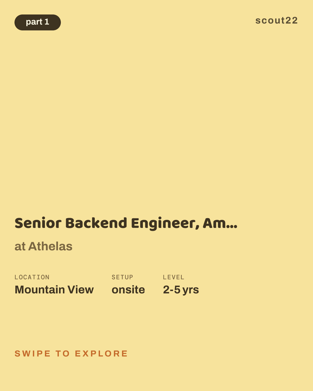 Senior Backend Engineer, Ambient AI at Athelas