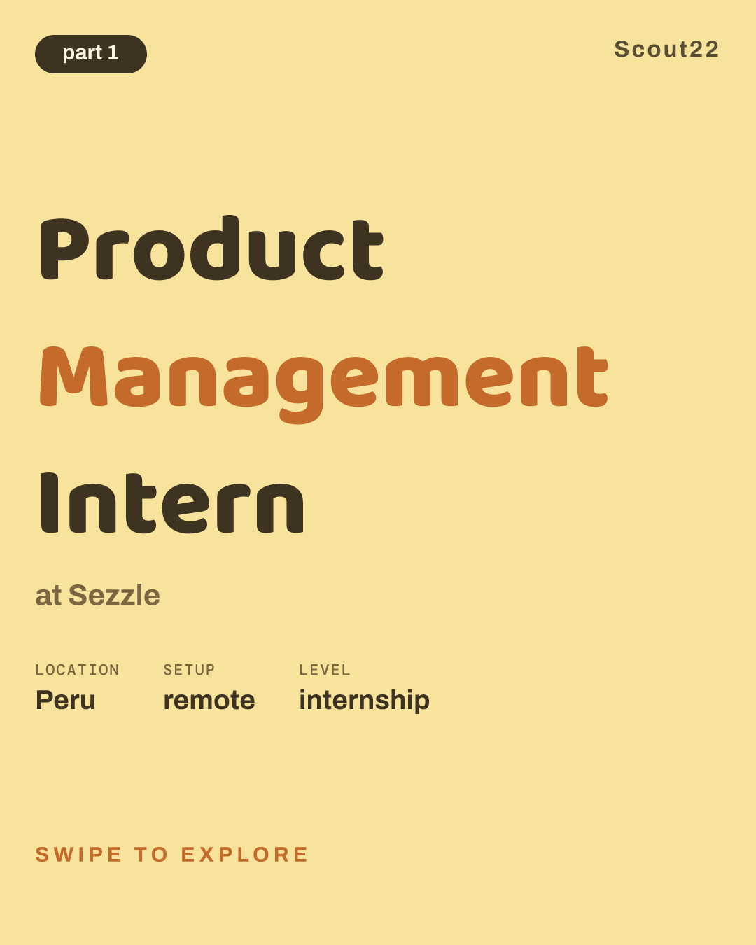 Product Management Intern at Sezzle