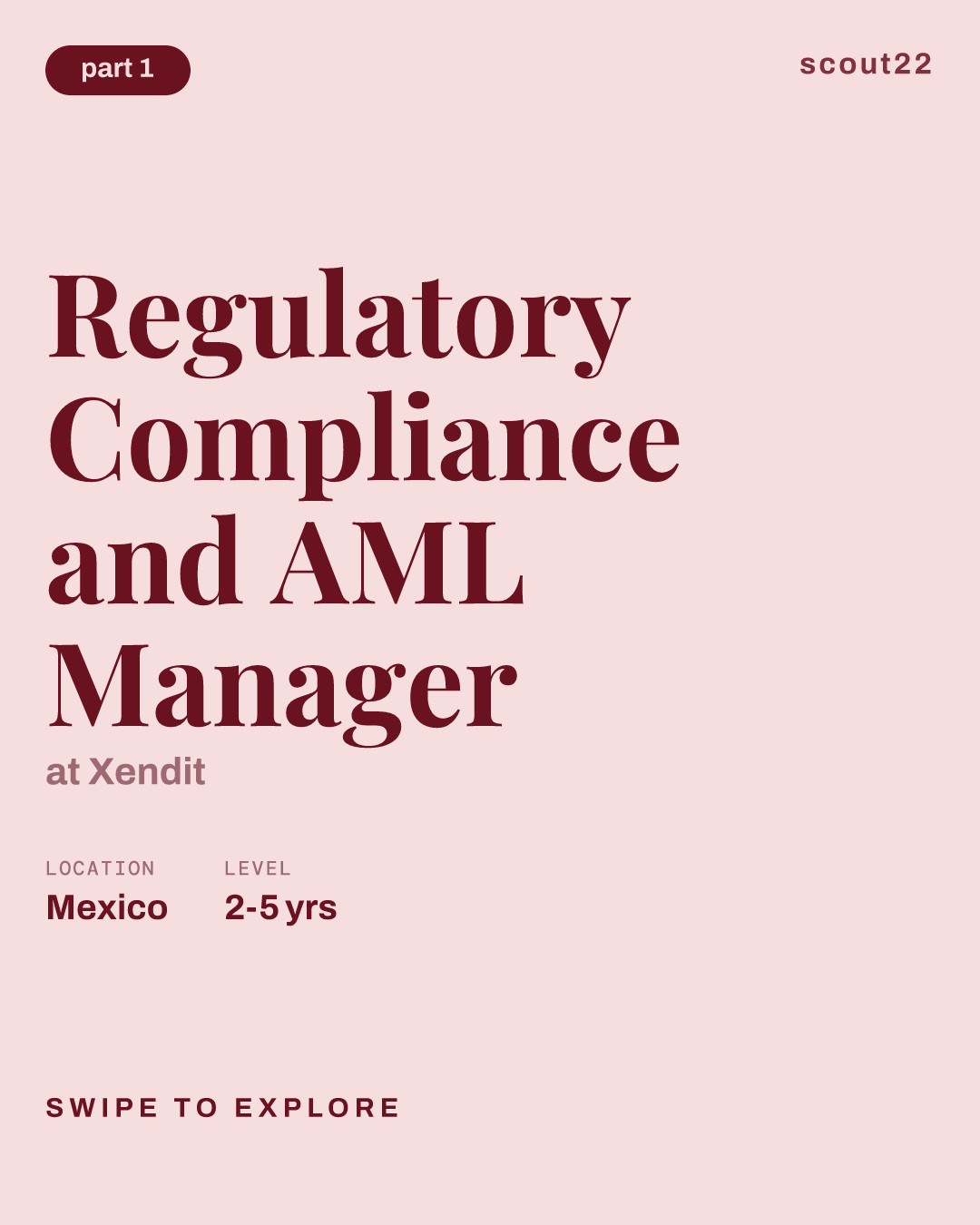 Regulatory Compliance and AML Manager at Xendit