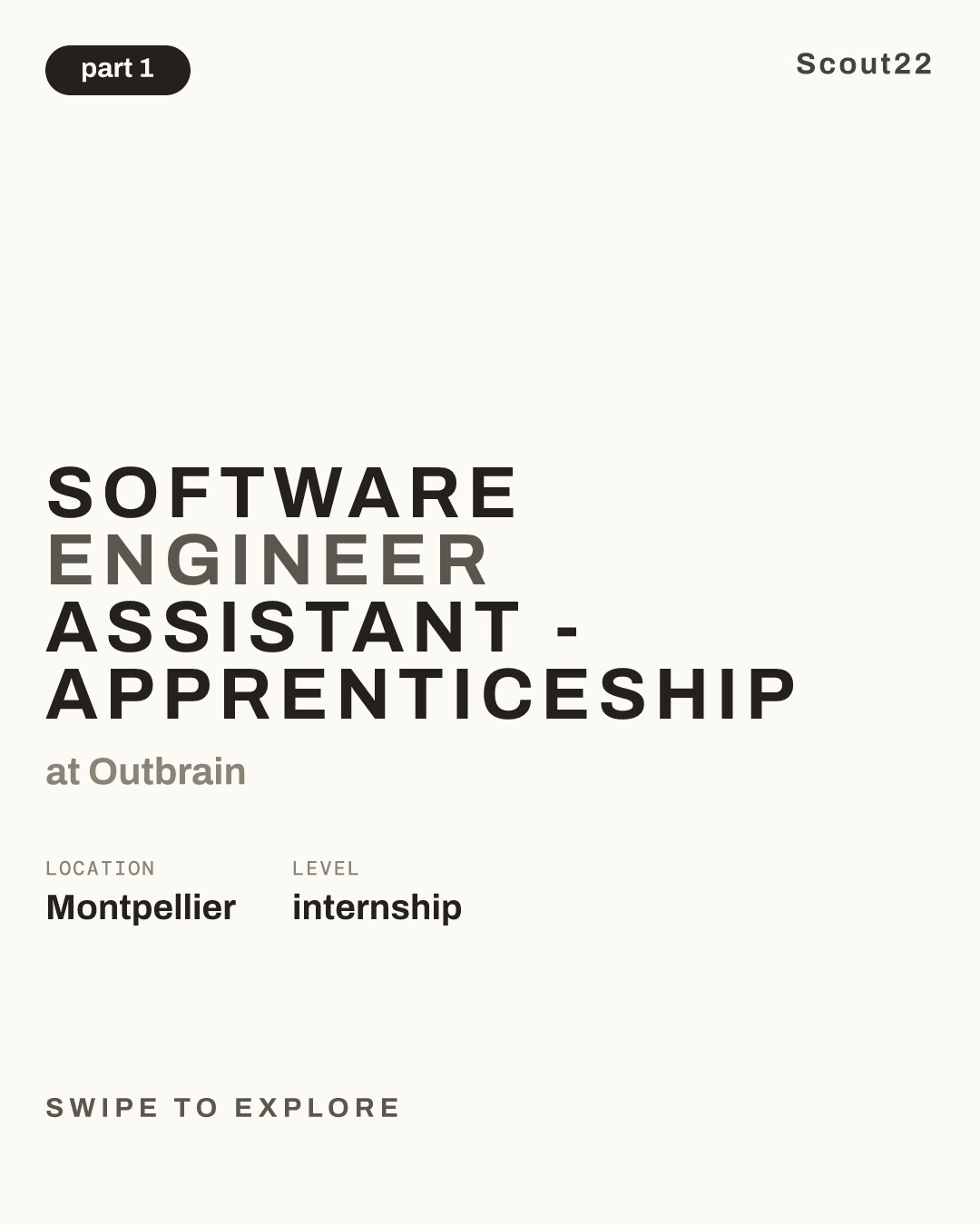 Software Engineer Assistant - Apprenticeship at Outbrain