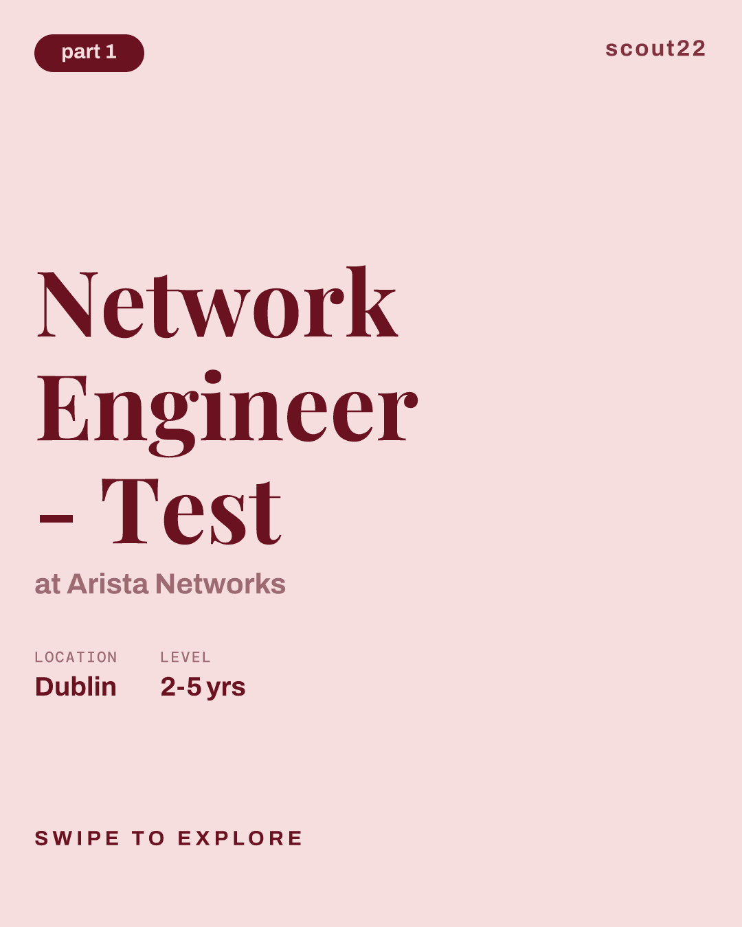 Network Engineer - Test at Arista Networks