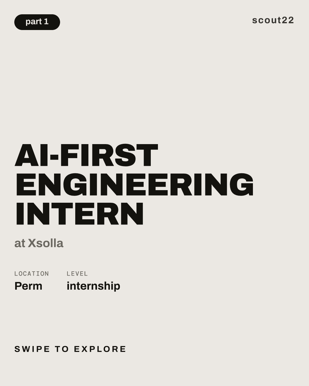 AI-First Engineering Intern at Xsolla