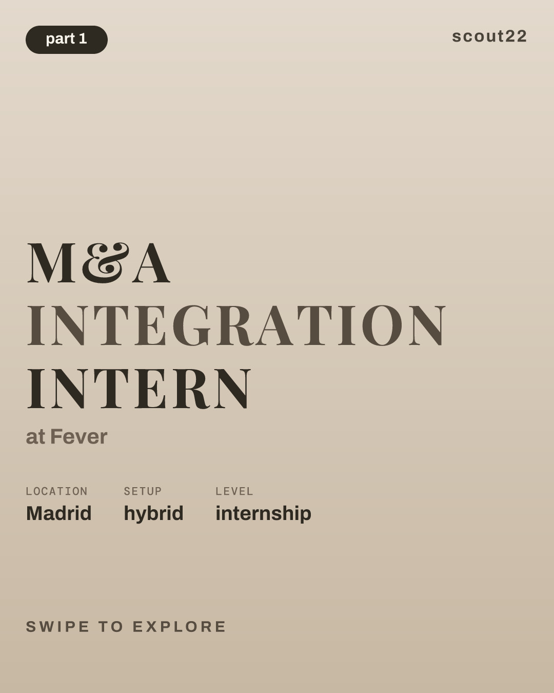 M&A Integration Intern at Fever