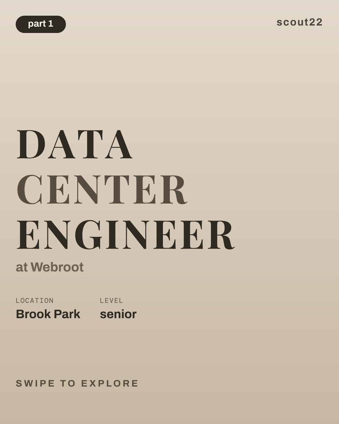 Data Center Engineer at Webroot