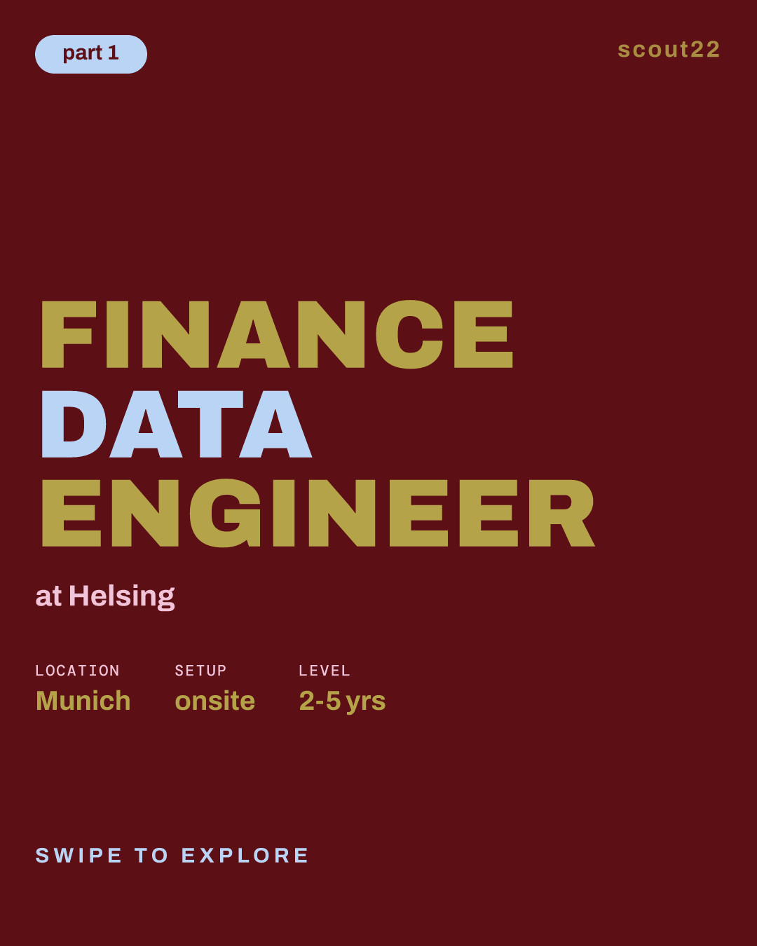 Finance Data Engineer at Helsing