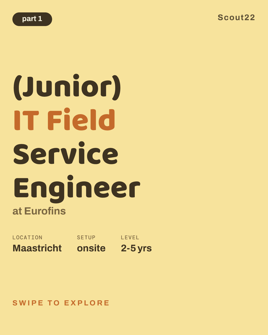 (Junior) IT Field Service Engineer at Eurofins
