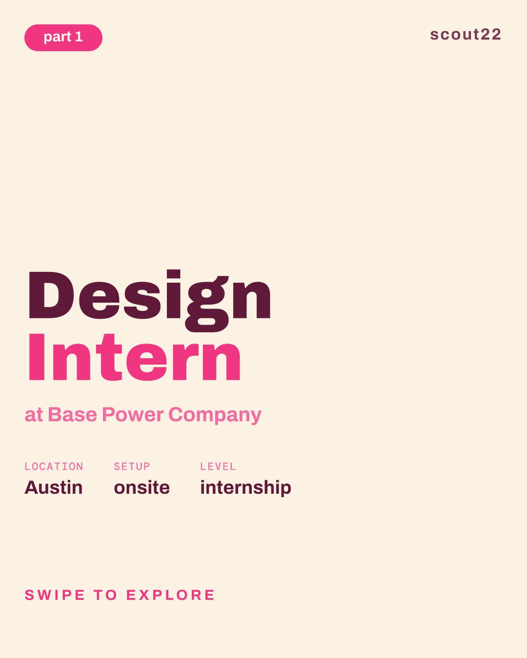 Design Intern at Base Power Company