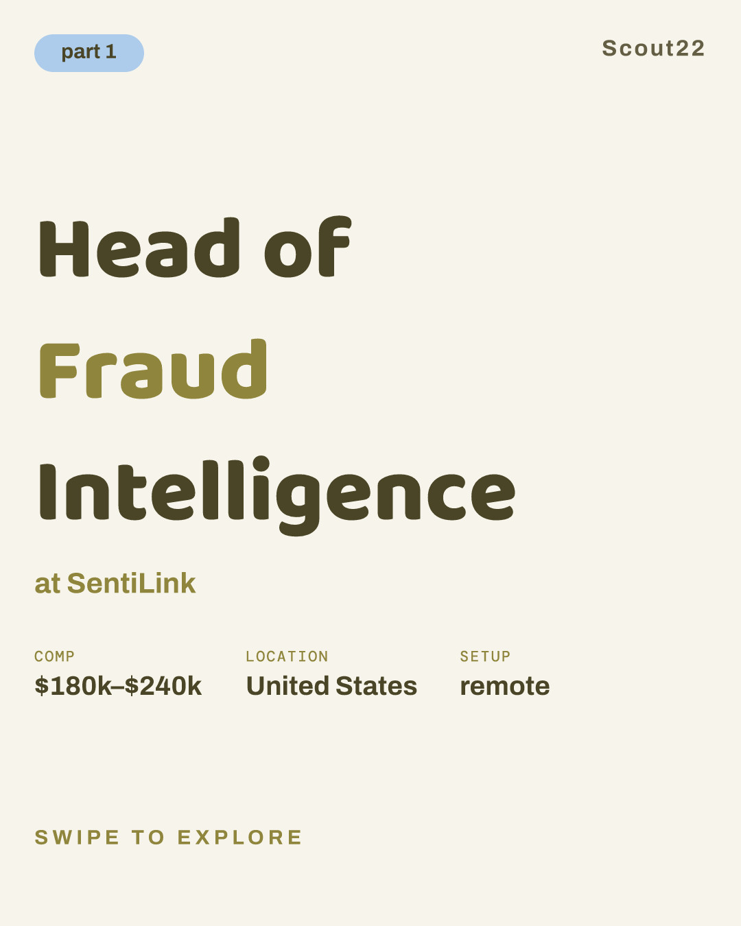 Head of Fraud Intelligence at SentiLink