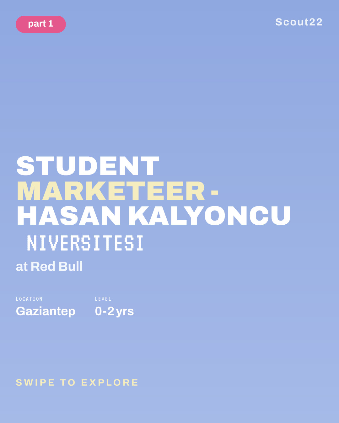 Student Marketeer - Hasan Kalyoncu Üniversitesi at Red Bull