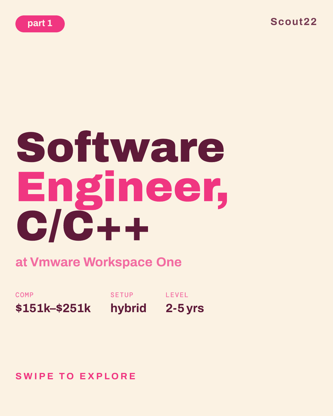 Software Engineer, C/C++ at Vmware Workspace One