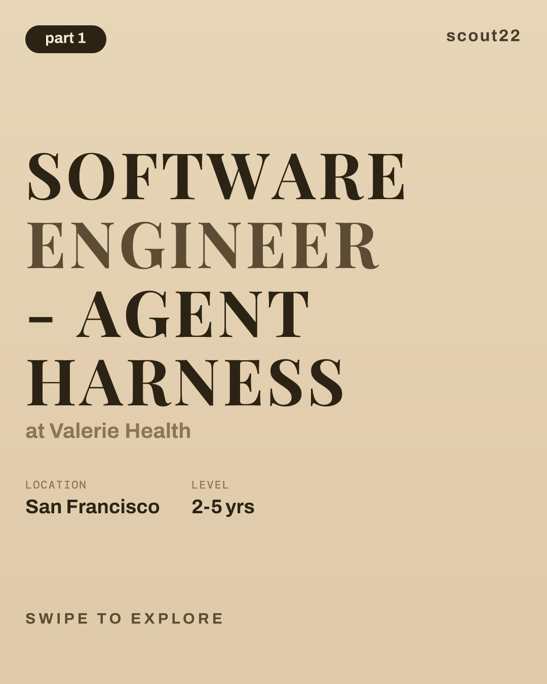 Software Engineer - Agent Harness at Valerie Health