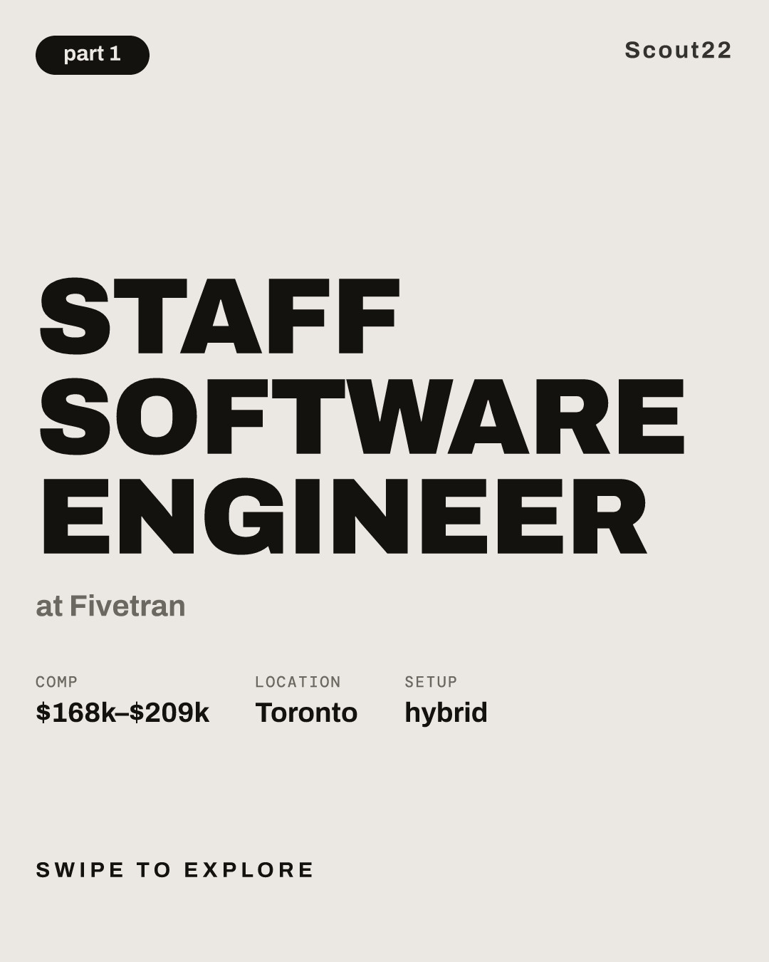 Staff Software Engineer at Fivetran