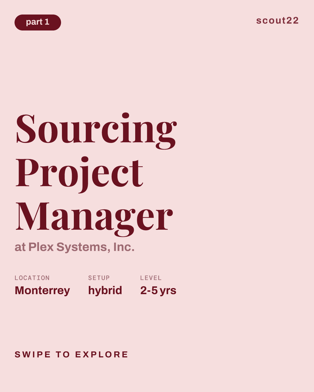 Sourcing Project Manager at Plex Systems, Inc.