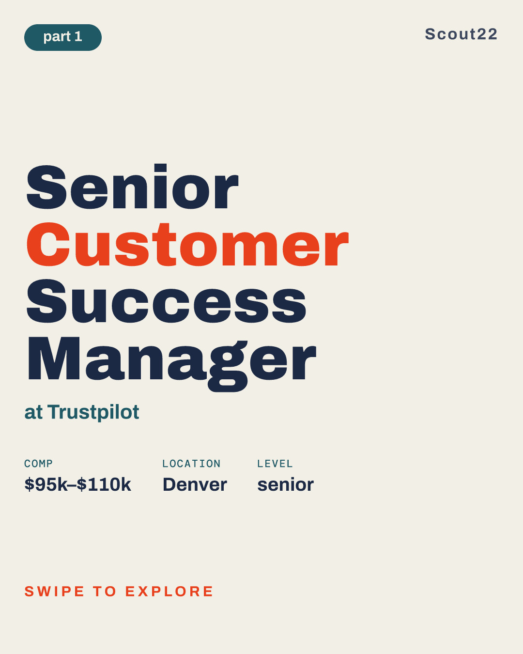 Senior Customer Success Manager at Trustpilot